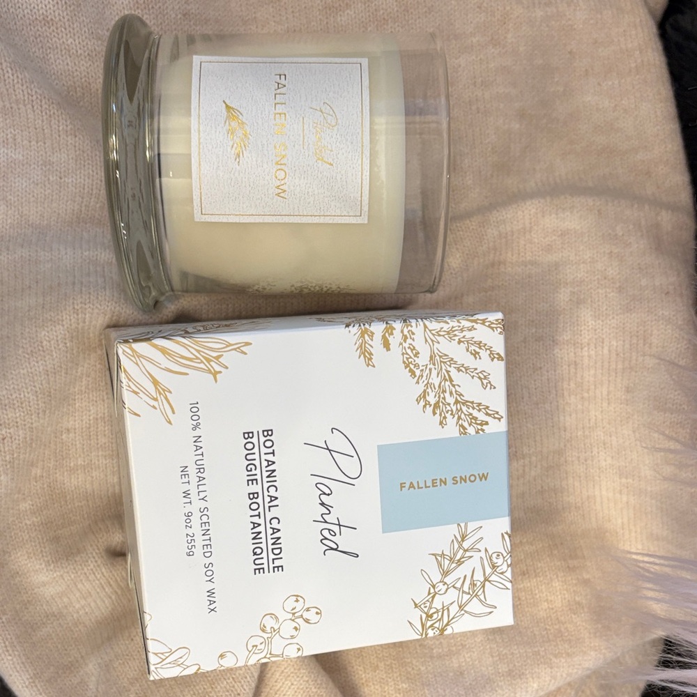 Fallen Snow Botanical Candle